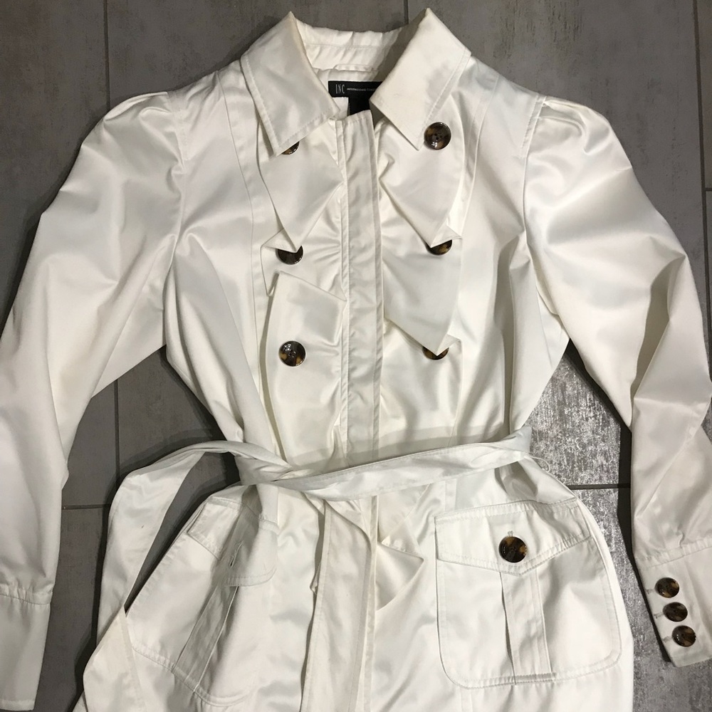 White INC spring jacket